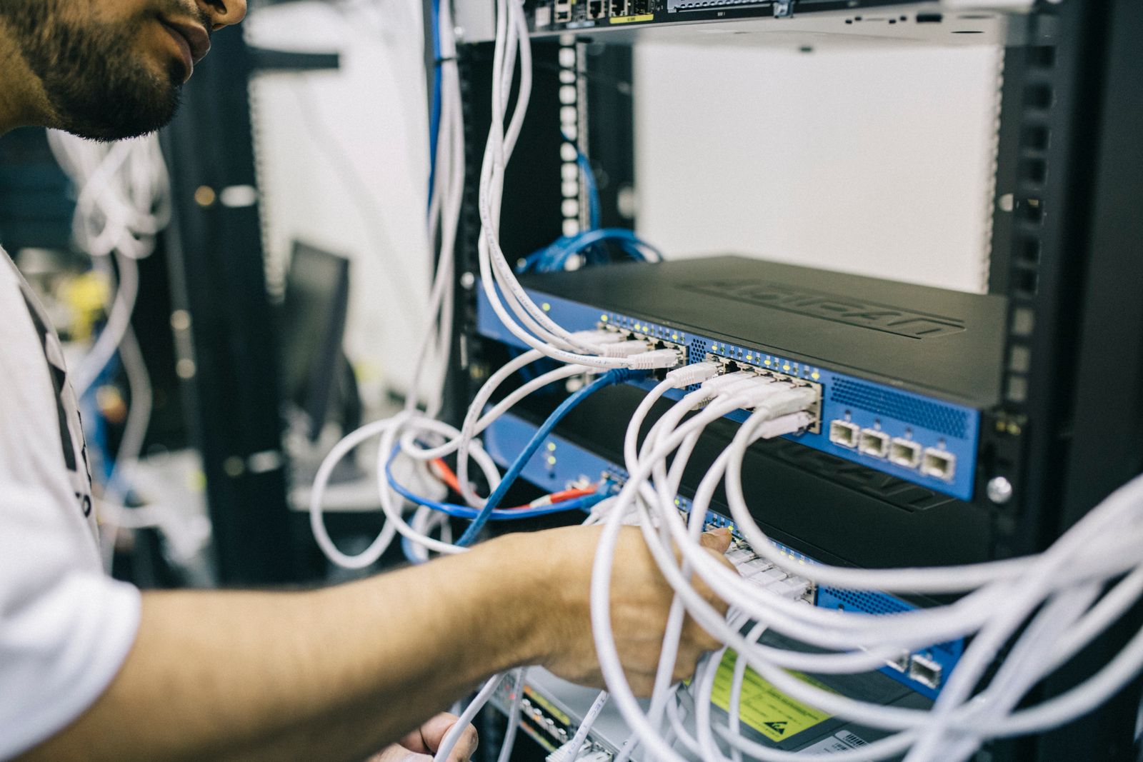 Verdeelkast met zware groepen voor een 3-fase installatie